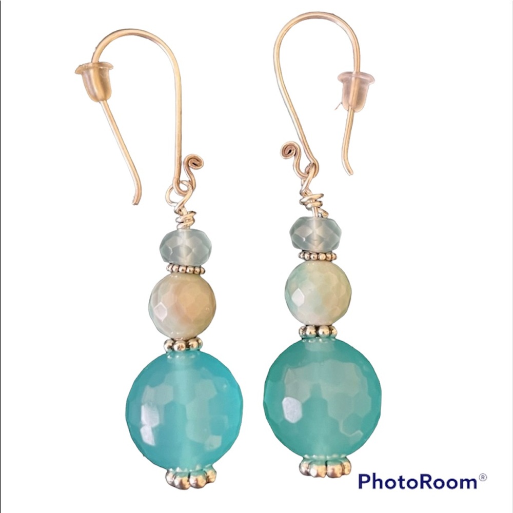 Chalcedony Earrings